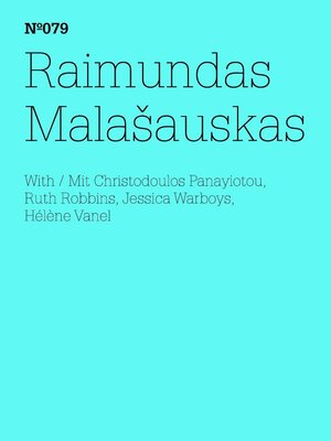 cover image of Raimundas Malašauskas